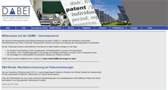 Desktop Screenshot of dabei-ev.de